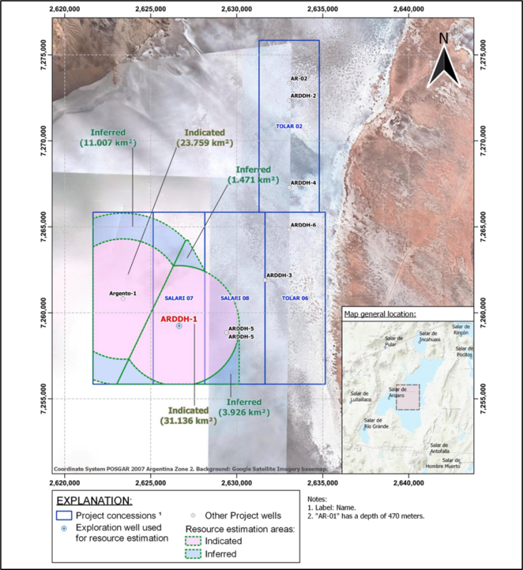 El litio aumenta los recursos de Chile en un 81%, elevando los recursos inferidos totales a 1.337.000 y los recursos inferidos a 1.250.000 toneladas métricas de carbonato de litio equivalente.  Lithium Chile también recibió el premio «Empresa de litio del año» en el Mines and Money Loan 2023.