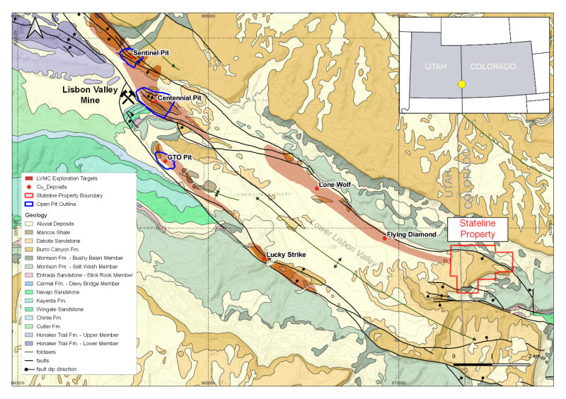 Alianza and Cloudbreak Discovery option out Stateline Copper Project ...