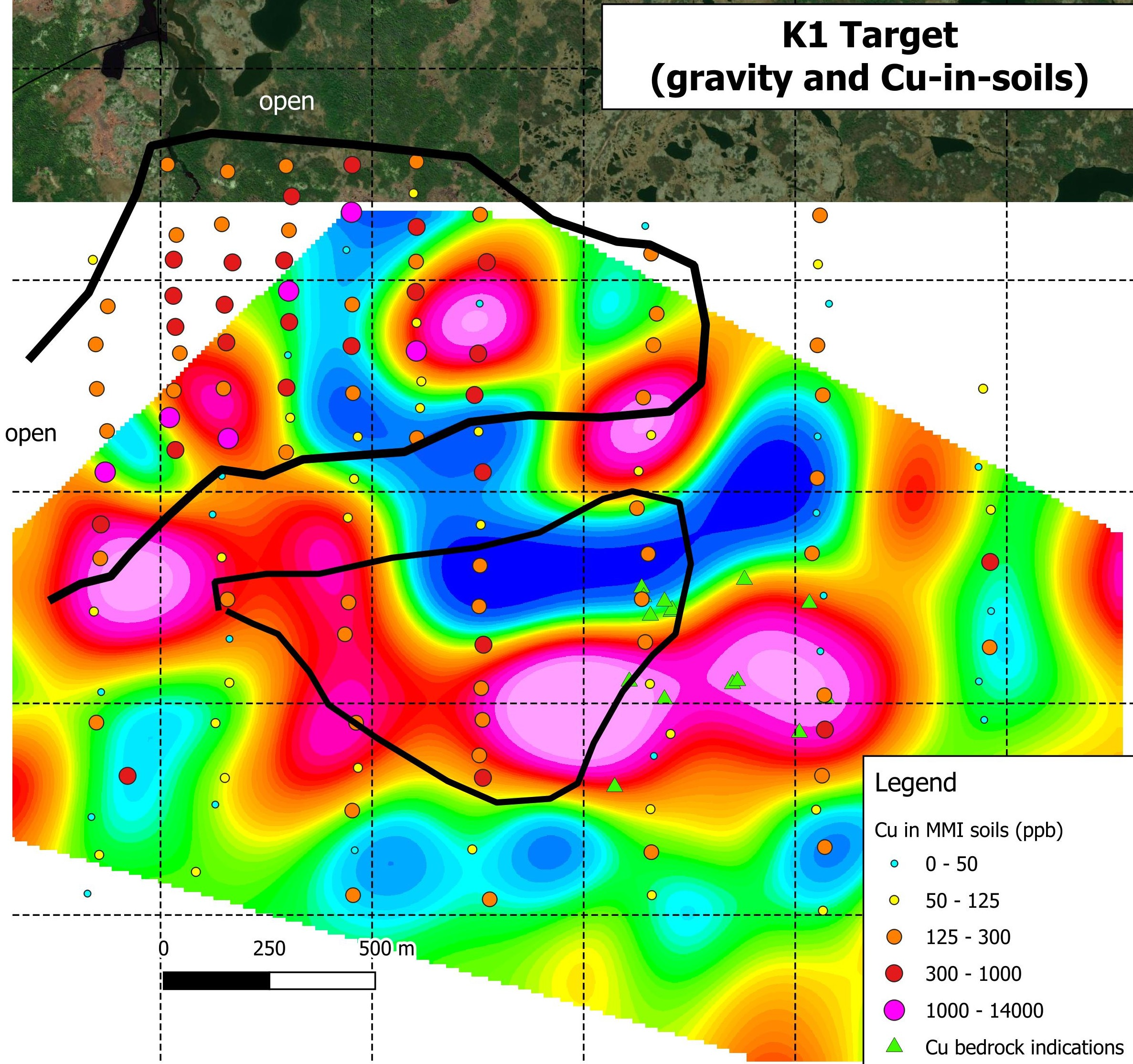 Zonte Metals Discovers Large Copper-in-soil Anomalies at the K1 Gravity  Anomaly - Junior Mining Network